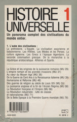 GRIMBERG, CARL. Histoire universelle - Tome 01 : L'aube des civilisations