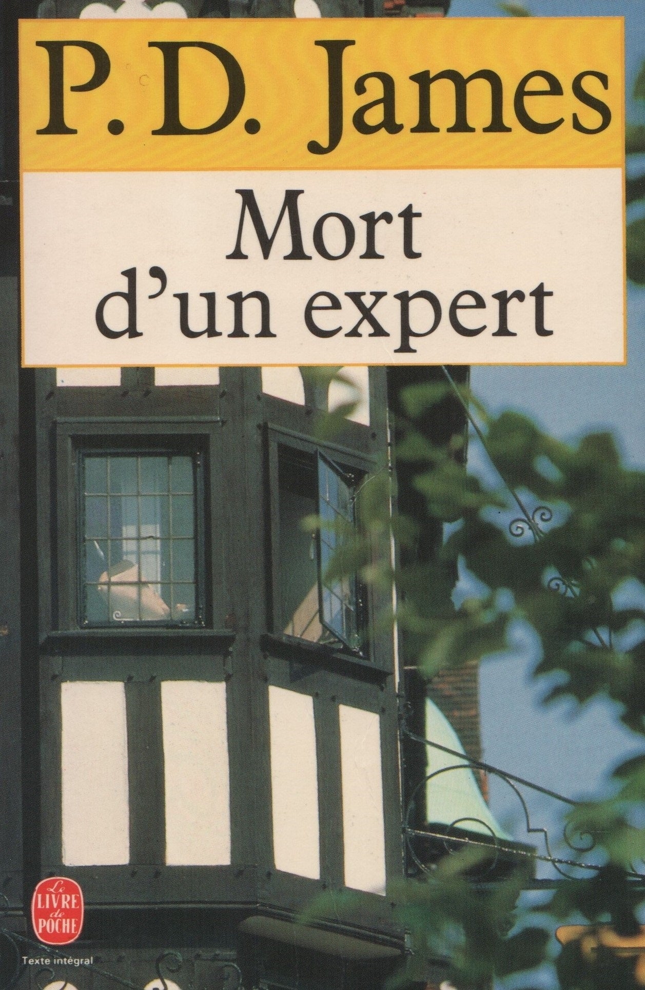 JAMES, P. D. Mort d'un expert