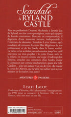 LAFOY, LESLIE. Scandale à Ryland Castle