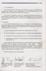 COLLECTIF. Projet de loi sur l'avenir du Québec - Incluant la déclaration de souveraineté et l'entente du 12 juin 1995