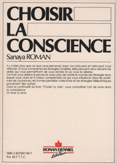 ROMAN, SANAYA. Sagesse d'Orin (La) - Tome 02 : Choisir la conscience pour un réel pouvoir personnel - Guide vers l'éveil intuitif