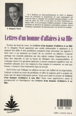 WARD, G. KINGSLEY. Lettres d'un homme d'affaires à sa fille