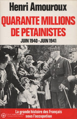 Amouroux Henri. Grande Histoire Des Français Sous Loccupation (La) (Complet En 10 Volumes) Livre