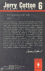 Collectif. Jerry Cotton (Une Enquête Du F.b.i.) - Tome 06: Quadrille De Drogués Livre