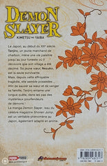 Demon Slayer. Tome 01 Livre