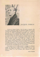 Ferron Jacques. Théâtre 1: Les Grands Soleils Tante Élise Le Don Juan Chrétien Livre