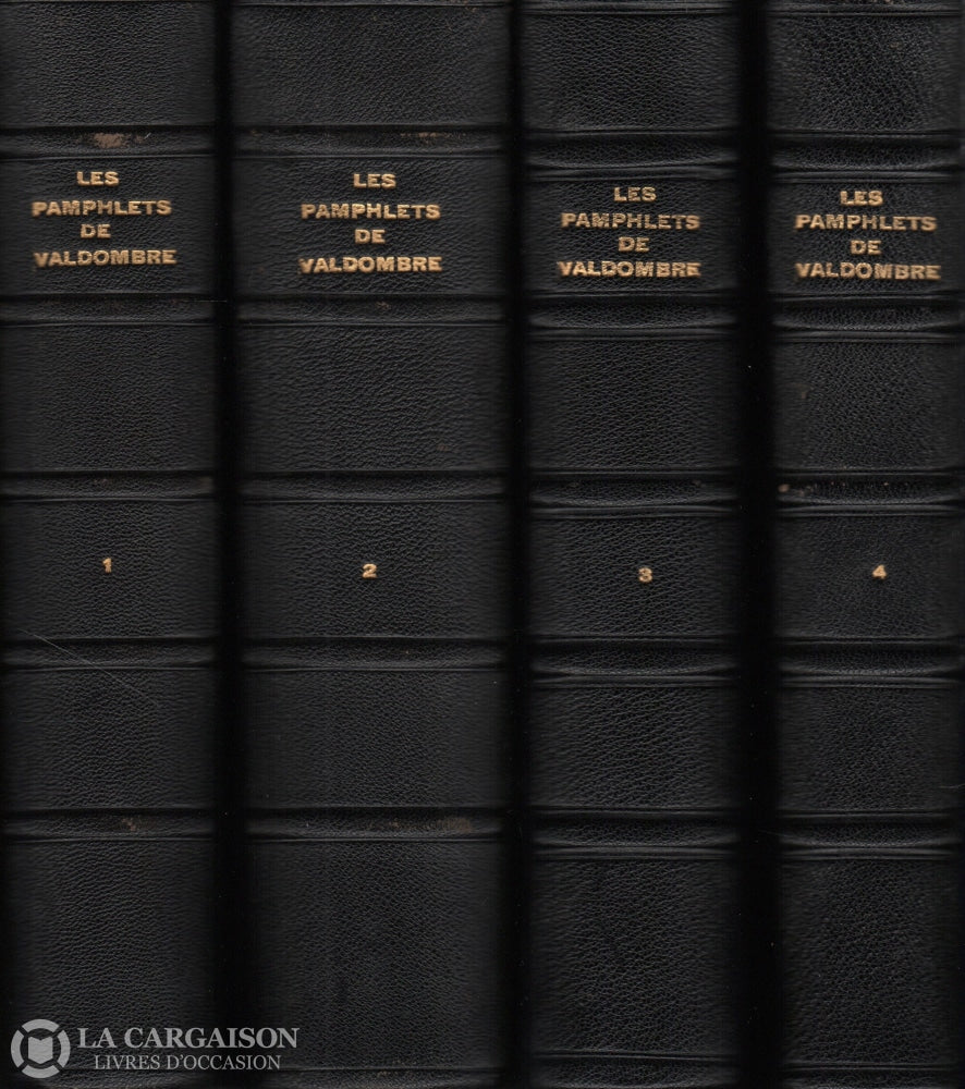 Grignon Claude-Henri (Valdombre). Pamphlets De Valdombre (Les) - Série 1 À 4 (1936-1941) (En