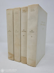 Groulx Lionel. Mes Mémoires (Complet En 4 Volumes) Livre