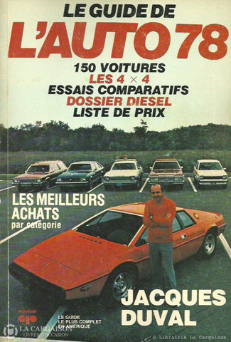 Guide De L’auto (Le). Le Guide De L’auto 1978 D’occasion - Acceptable Livre