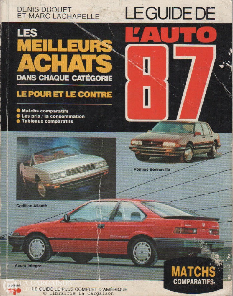 Guide De L’auto (Le). Le Guide De L’auto 1987 Copie 2: D’occasion - Acceptable Livre