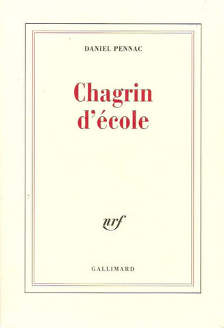 Pennac Daniel. Chagrin D’école D’occasion - Acceptable Livre