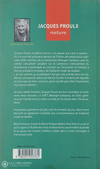 Proulx Jacques. Jacques Proulx Nature Livre