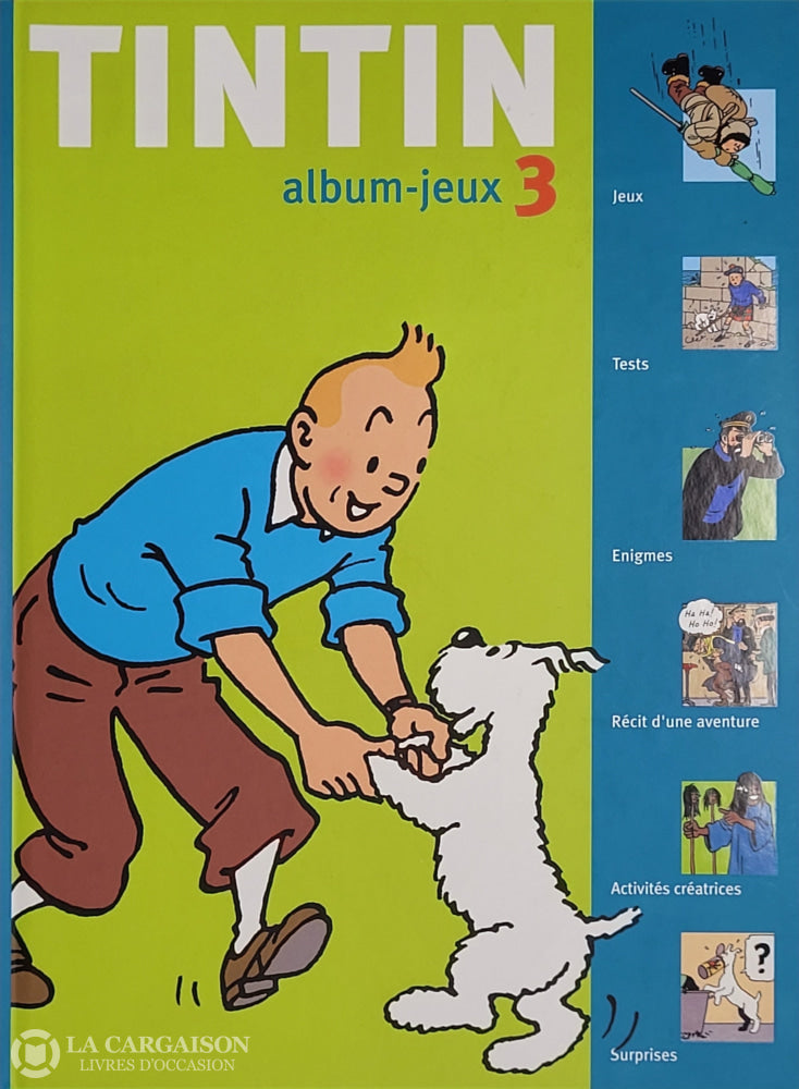 Tintin. Album-Jeux - Tome 03 D’occasion Très Bon Livre