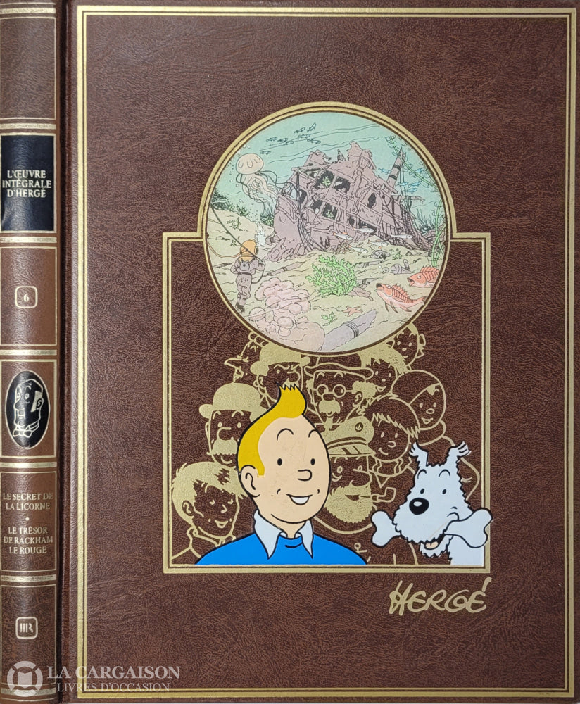 Tintin (Casterman-Rombaldi). Oeuvre Intégrale De Hergé (L’) - Volume 06 D’occasion Très Bon Livre