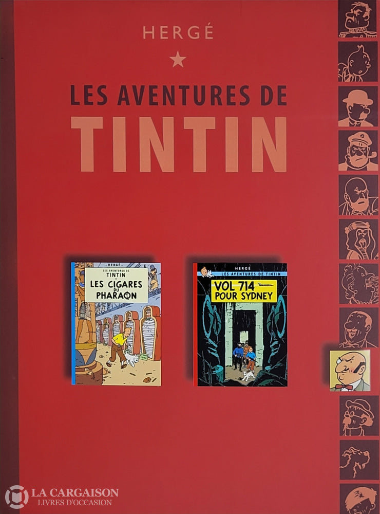 Tintin (France Loisirs-Album Double) / Herge. Aventures De Tintin (Les): Les Cigares Du Pharaon Vol