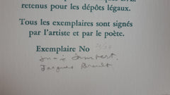 BRAULT-LAMBERT. Naissance des nuages (La) - Poèmes de Jacques Brault, Eaux-Fortes de Lucie Lambert