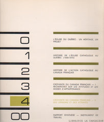 COLLECTIF. Commission d'étude sur les laïcs et l'Église - Tome 04 : Croyants du Canada français - II : Des opinions et des attentes