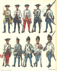 FUNCKEN. Uniforme et les armes des soldats de la guerre en dentelle (L') (Complet en 2 volumes)