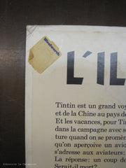 TINTIN. Pop-Hop - Un livre animé Tintin : Ile noire (L')