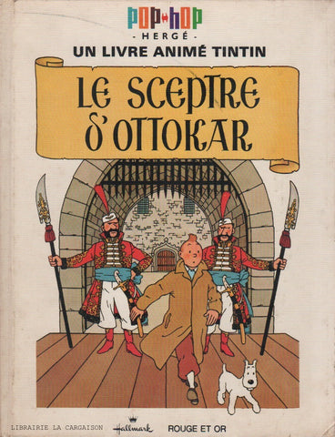 TINTIN. Pop-Hop - Un livre animé Tintin : Le sceptre d'Ottokar