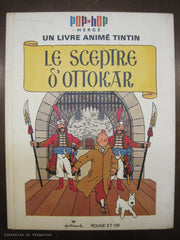 TINTIN. Pop-Hop - Un livre animé Tintin : Le sceptre d'Ottokar