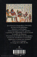 DEWACHTER, MICHEL. Champollion : Un scribe pour l’Égypte