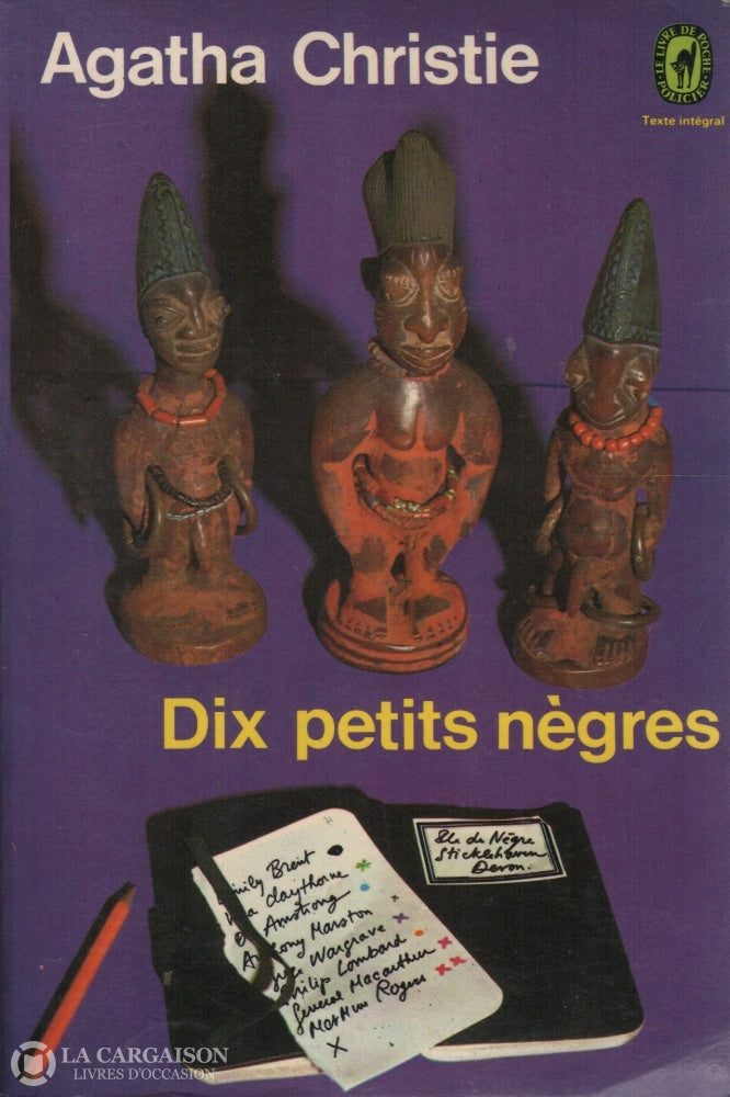 Christie Agatha. Dix Petits Nègres Livre