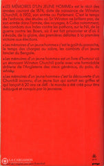 Churchill Winston. Sir Winston Churchill:  Mémoires Dun Jeune Homme Quand De Charges En Évasions Le