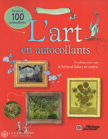 Collectif. Art En Autocollants (L) - Avec Plus De 100 Livre