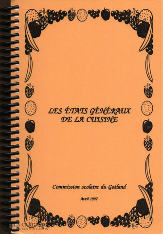 Collectif. États Généraux De La Cuisine (Les) Livre