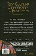 GOODKIND, TERRY. L'Épée de Vérité. Tome 14. Le Crépuscule des Prophéties.