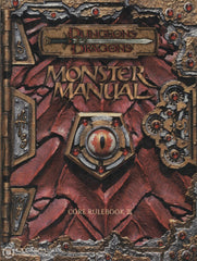 Dungeons & Dragons. Monster Manual:  Core Rulebook Iii Livre