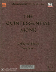 Dungeons & Dragons. Quintessential Monk (The):  Collector Series Book Seven Livre