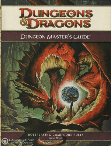 Dungeons & Dragons (Roleplaying Game Core Rules) / Wyatt James. Dungeon Masters Guide Livre