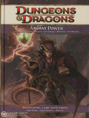 Dungeons & Dragons (Roleplaying Game Supplement). Arcane Power:  Options For Bards Sorcerers