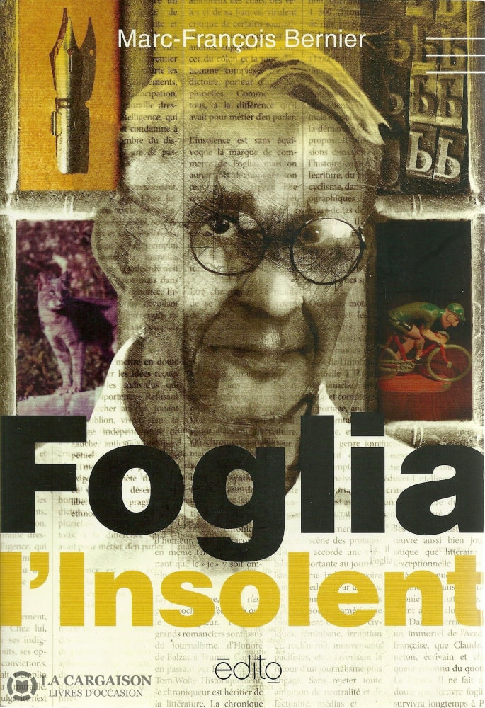 Foglia Pierre. Foglia Linsolent Livre