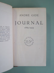 GIDE, ANDRE. Journal 1889-1939 (Bibliothèque de la Pléiade n° 54)