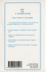 Hirsig Werner. Abc De Lastrologie Livre