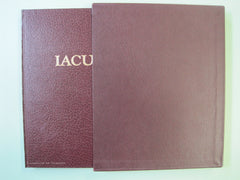 IACURTO, FRANCESCO. Francesco Iacurto, R.C.A. (Coffret: un volume sous étui) (Dédicacé)