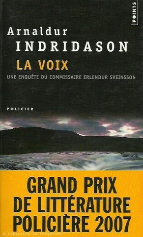 INDRIDASON, ARNALDUR. Voix (La)