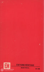 Levesque Rene. Citations De René Lévesque - Le Petit Livre Rouge Livre