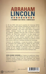 Lincoln Abraham. Abraham Lincoln:  Lhomme Qui Rêva Lamérique Livre