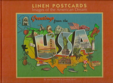 WERTHER, MARK. Linen Postcards. Images of the American Dream.