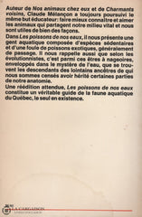 Melançon Claude. Poissons De Nos Eaux (Les) - 4E Édition Revue Et Augmentée Livre