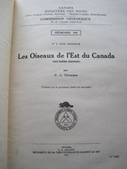 TAVERNER, P. A. Les Oiseaux de l'Est du Canada