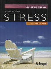 Posen David. Maîtriser Votre Stress Livre