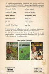 Provencher Paul. Mes Observations Sur Les Oiseaux Livre