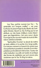 LAO-TSEU. Tao Te King. Le livre de la voie et de la vertu.