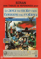 Terres Du Milieu. Écran Avec Tables De Références Pour Le Jeu Rôle Des Terres Du Milieu:  Jeu Rôle