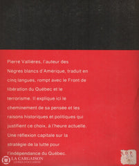 Vallieres Pierre. Urgence De Choisir (L):  Essai Livre